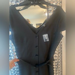 Express black dress NWT, large!!